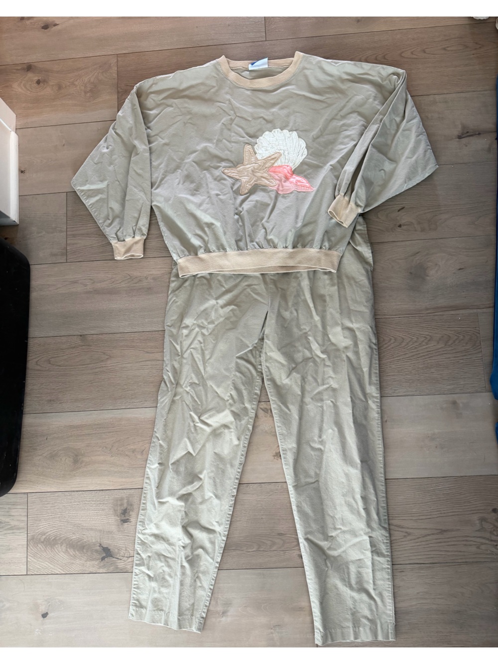Vintage Made in USA Cottontops 100% Cotton Tracksuit Size Medium
